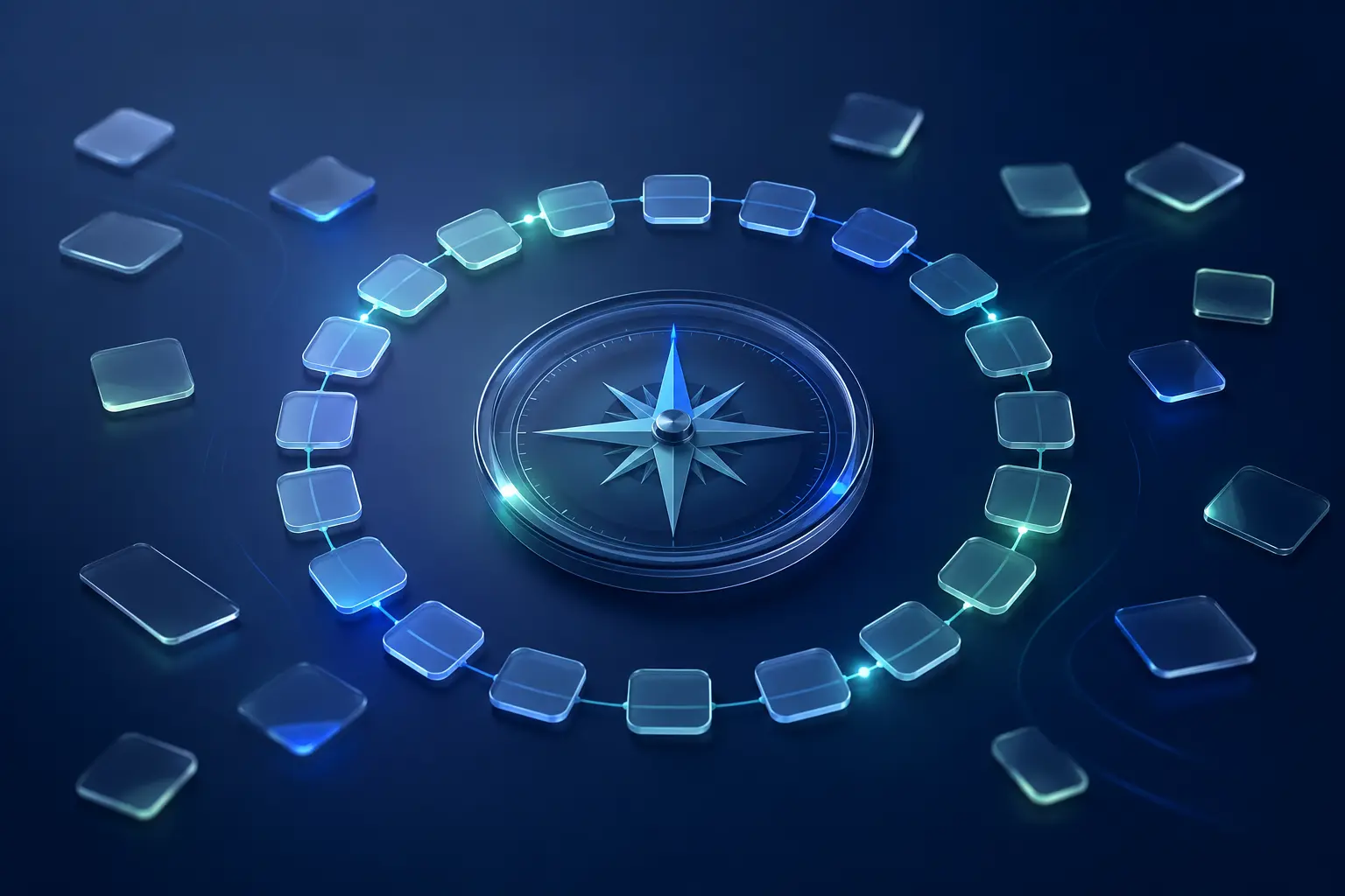 A clear circular path representing a 30-day financial reset